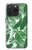 S3457 Papier Palm Monstera Etui Coque Housse pour iPhone 15 Pro
