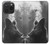 S3505 loup Hurlant Etui Coque Housse pour iPhone 15 Pro