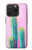 S3673 Cactus Etui Coque Housse pour iPhone 15 Pro