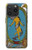 S3746 Carte de tarot le monde Etui Coque Housse pour iPhone 15 Pro