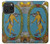 S3746 Carte de tarot le monde Etui Coque Housse pour iPhone 15 Pro