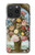 S3749 Vase de fleurs Etui Coque Housse pour iPhone 15 Pro