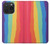 S3799 Arc-en-ciel aquarelle vertical mignon Etui Coque Housse pour iPhone 15 Pro