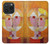 S3811 Paul Klee Senecio Homme Tête Etui Coque Housse pour iPhone 15 Pro