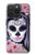 S3821 Sugar Skull Steampunk Fille Gothique Etui Coque Housse pour iPhone 15 Pro