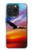 S3841 Pygargue à tête blanche volant dans un ciel coloré Etui Coque Housse pour iPhone 15 Pro