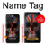 S3848 Crâne de drapeau du Royaume-Uni Etui Coque Housse pour iPhone 15 Pro