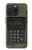 S3959 Impression graphique de la radio militaire Etui Coque Housse pour iPhone 15 Pro
