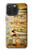 S0272 Egypte murale Art Etui Coque Housse pour iPhone 15 Pro Max