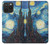 S0582 Van Gogh Starry Nights Etui Coque Housse pour iPhone 15 Pro Max