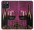S0910 Rouge vin Etui Coque Housse pour iPhone 15 Pro Max