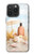 S1425 Seashells sur la plage Etui Coque Housse pour iPhone 15 Pro Max