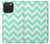 S1723 Monnaie Chevron Zigzag Etui Coque Housse pour iPhone 15 Pro Max