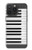 S2082 Un Octave Piano Etui Coque Housse pour iPhone 15 Pro Max