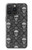 S2371 Crâne Motif monochrome Millésime Etui Coque Housse pour iPhone 15 Pro Max