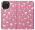 S2858 Motif Flamant rose Etui Coque Housse pour iPhone 15 Pro Max