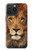 S2870 Lion Roi des Bêtes Etui Coque Housse pour iPhone 15 Pro Max