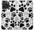 S2904 Chien d'impression de patte Etui Coque Housse pour iPhone 15 Pro Max