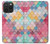 S2947 Bonbons Minimal Couleurs pastel Etui Coque Housse pour iPhone 15 Pro Max