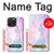 S2992 Princesse Pastel Silhouette Etui Coque Housse pour iPhone 15 Pro Max
