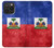 S3022 Haïti Drapeau Etui Coque Housse pour iPhone 15 Pro Max