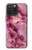 S3052 Rose Marbre Imprimé graphique Etui Coque Housse pour iPhone 15 Pro Max