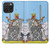 S3068 Carte de tarot Reine des épées Etui Coque Housse pour iPhone 15 Pro Max