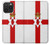 S3089 Drapeau de l'Irlande du Nord Etui Coque Housse pour iPhone 15 Pro Max