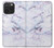 S3215 Transparente marbre rose Etui Coque Housse pour iPhone 15 Pro Max