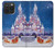 S3282 Château de Santa Noël Etui Coque Housse pour iPhone 15 Pro Max