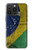 S3297 Brésil Drapeau graphique Football Millésime Etui Coque Housse pour iPhone 15 Pro Max