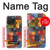 S3341 Paul Klee Raumarchitekturen Etui Coque Housse pour iPhone 15 Pro Max