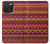 S3404 Aztèques Motif Etui Coque Housse pour iPhone 15 Pro Max