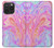 S3444 Art numérique liquide coloré Etui Coque Housse pour iPhone 15 Pro Max
