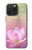 S3511 Fleur de lotus Bouddhisme Etui Coque Housse pour iPhone 15 Pro Max