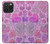 S3710 Coeur d'amour rose Etui Coque Housse pour iPhone 15 Pro Max