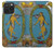 S3746 Carte de tarot le monde Etui Coque Housse pour iPhone 15 Pro Max