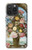 S3749 Vase de fleurs Etui Coque Housse pour iPhone 15 Pro Max