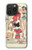 S3820 Poupée de papier de mode de cow-girl vintage Etui Coque Housse pour iPhone 15 Pro Max