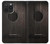 S3834 Guitare noire Old Woods Etui Coque Housse pour iPhone 15 Pro Max