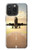 S3837 Avion Décollage Sunrise Etui Coque Housse pour iPhone 15 Pro Max