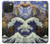 S3851 Monde de l'art Van Gogh Hokusai Da Vinci Etui Coque Housse pour iPhone 15 Pro Max