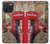 S3856 Vintage Londres Britannique Etui Coque Housse pour iPhone 15 Pro Max