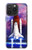 S3913 Navette spatiale nébuleuse colorée Etui Coque Housse pour iPhone 15 Pro Max