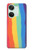 S3799 Arc-en-ciel aquarelle vertical mignon Etui Coque Housse pour OnePlus Nord 3
