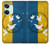 S3857 Colombe de la paix drapeau ukrainien Etui Coque Housse pour OnePlus Nord 3