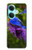 S1565 Oiseau bleu de bonheur Bleu Oiseau Etui Coque Housse pour OnePlus Nord CE3
