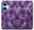 S3713 Graphique violet améthyste à quartz imprimé Etui Coque Housse pour OnePlus Nord CE3