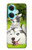 S3795 Peinture Husky Sibérien Ludique Chaton Grincheux Etui Coque Housse pour OnePlus Nord CE3