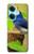 S3839 Oiseau bleu du bonheur Oiseau bleu Etui Coque Housse pour OnePlus Nord CE3